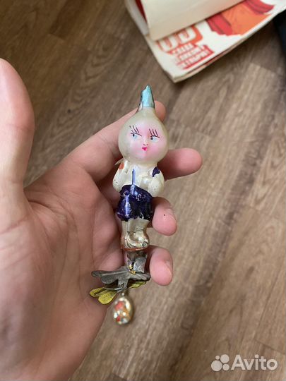 Чипаллино игрушка елочная