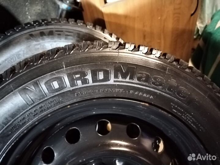 Колеса зимние шипованные в сборе R14 4*114*3