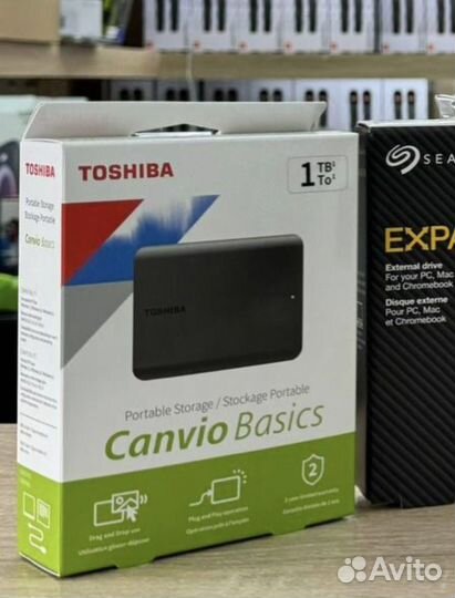 Внешний жесткий диск toshiba