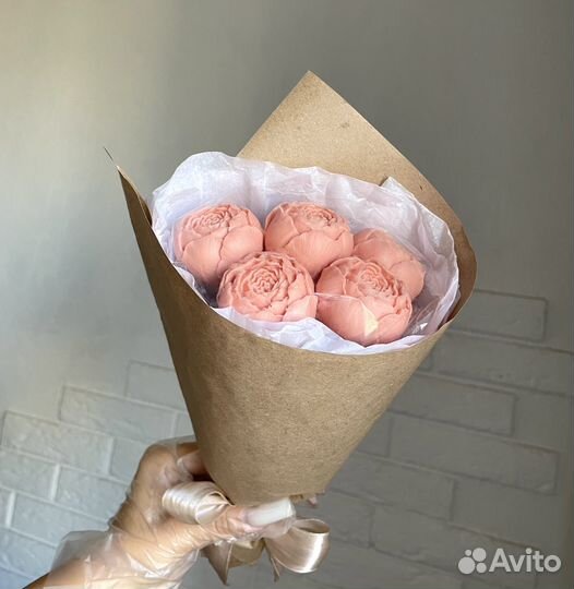 Букет из шоколадных цветов