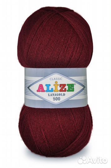 Пряжа Лана голд 800 Ализе