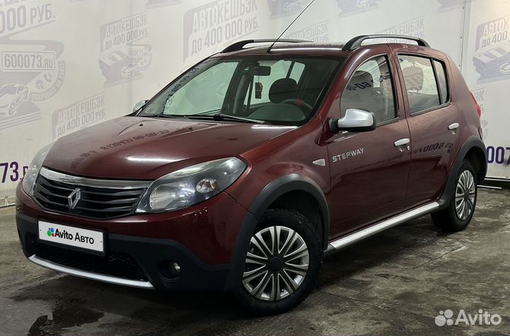 Renault Sandero Stepway 1.6 МТ, 2012, 132 026 км