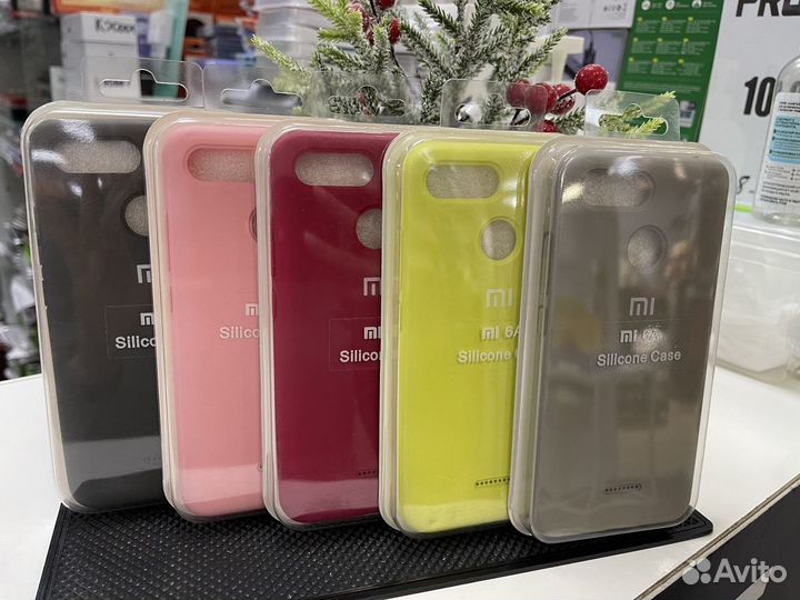 Чехол Silicone Case Xiaomi Redmi 6/6A