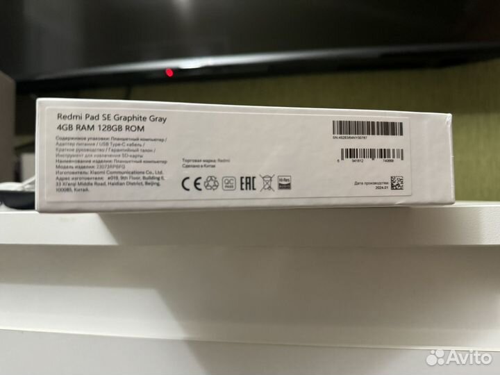 Планшет xiaomi Redmi pad SE
