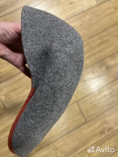 Кепка Kangol Grey Orange Wool 504