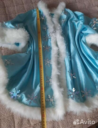 Костюм снегурочки, лет на 4-6