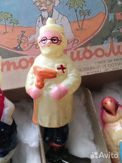 Набор елочных игрушек Айболит