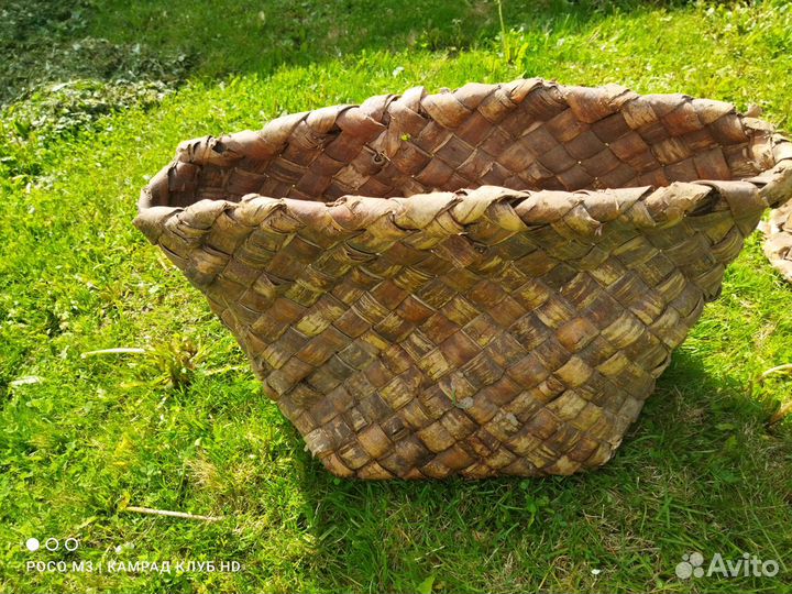 Корзина из бересты