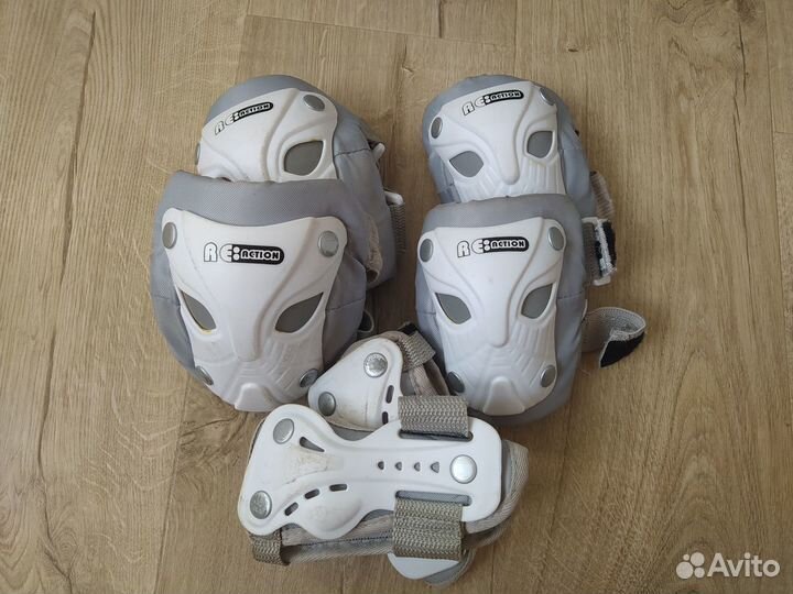 Роликовые коньки детские раздвижные reaction 36-41