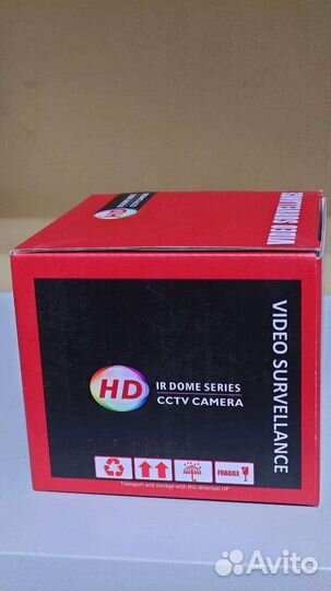 Купольная камера видеонаблюдения с HD качеством