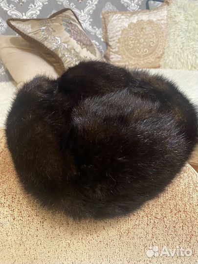 Мужская шапка норковая