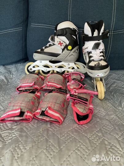 Детские ролики и защита