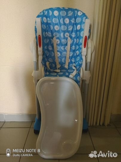 Стульчик для кормления chicco polly