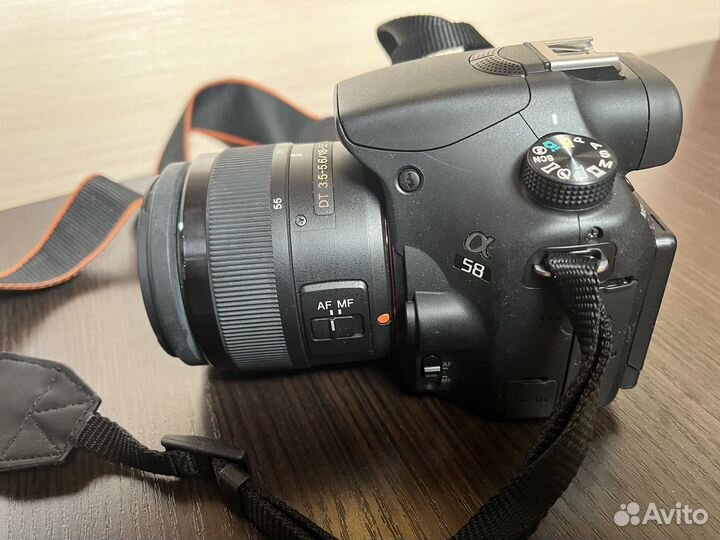 Фотоаппарат Sony A58 с объективом
