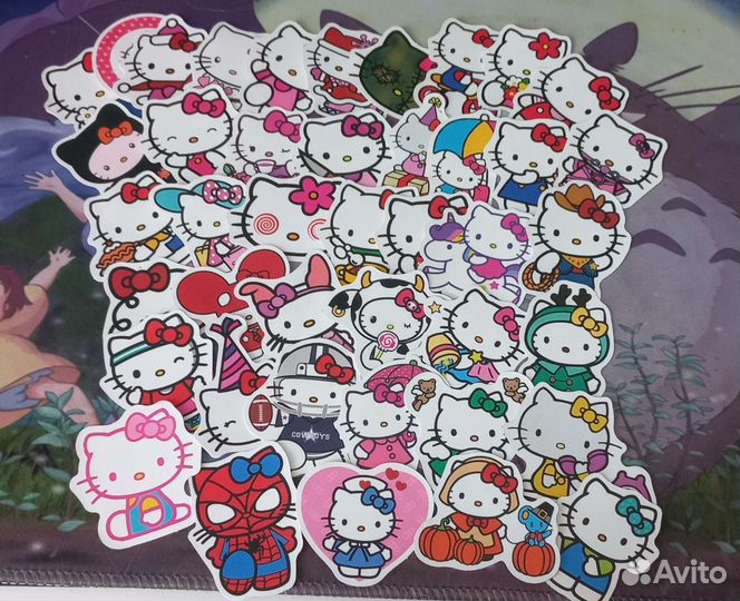 Наклейки Hello Kitty