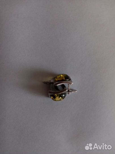 Серьги серебро