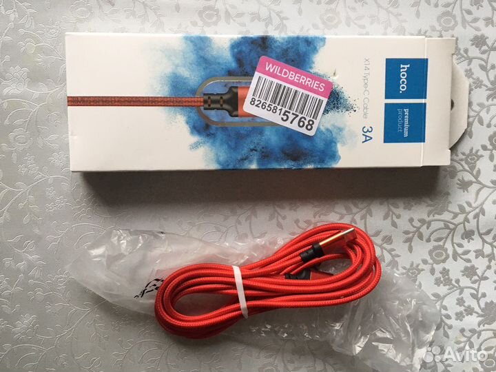 Кабель C type xiaomi redmi зарядка зарядное провод