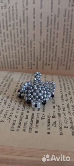 Амигруми волчёнок