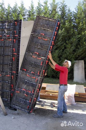 Аренда пластиковой опалубки