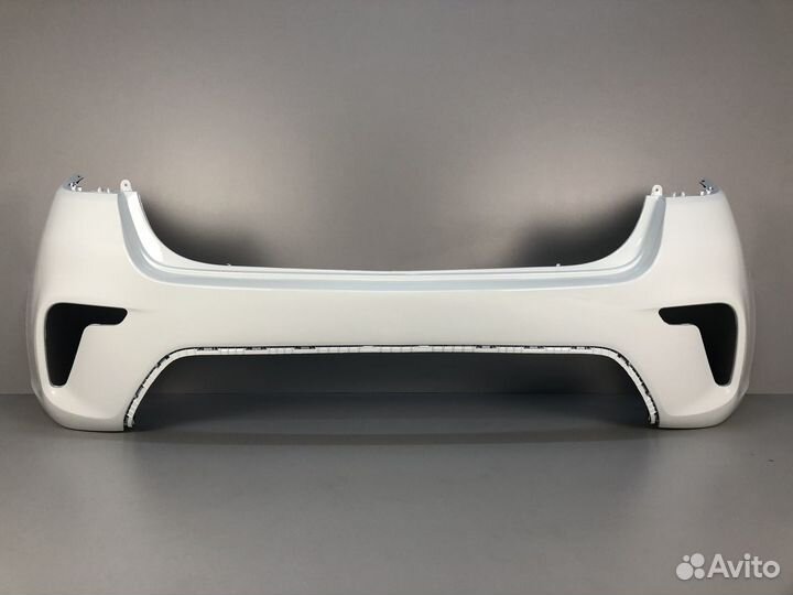 Бампер задний KIA RIO 4 2017-20 белый PGU