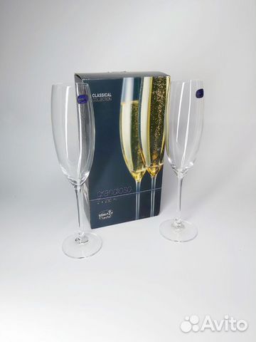 Набор бокалов для шампанского из 2 шт. Grandioso