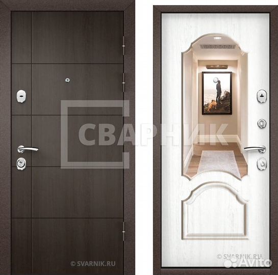 Входная дверь в коттедж по вашим размерам