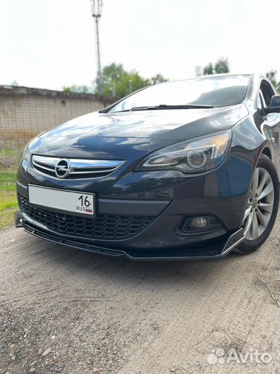 Сплиттер универсальный губа на передний бампер