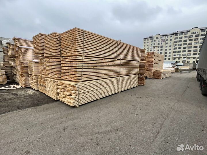 Пиломатериалы брус доска ту 50х150х6000