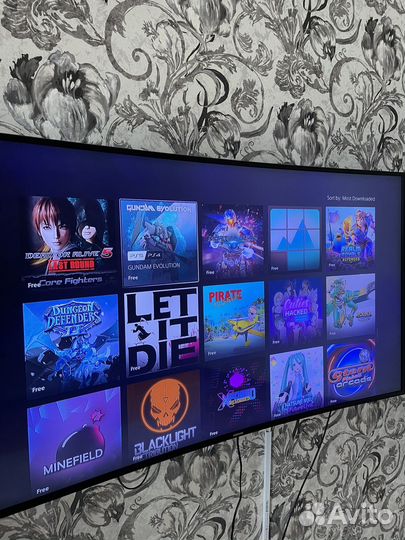 Sony PS4+100игр UFC4 FIFA23