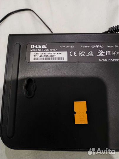 Коммутатор D-link DES-1016A/E1B