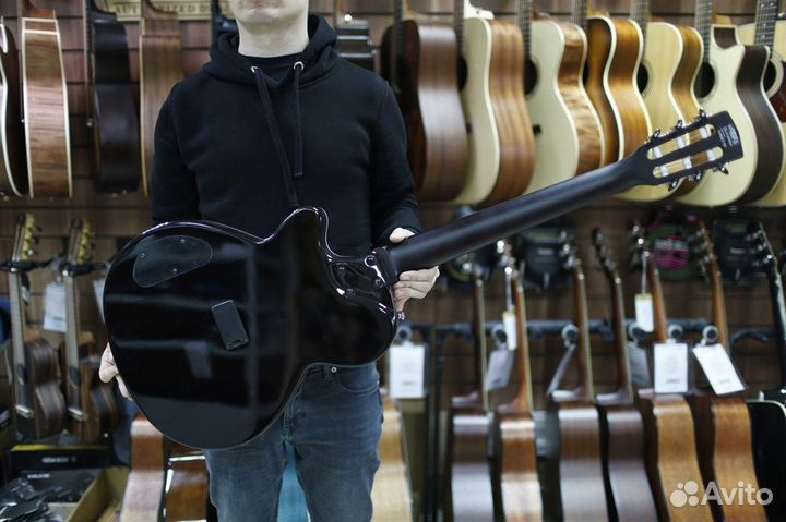 Электрогитара Cort (нейлон) + аксессуары