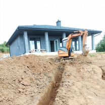 Земленные работы, Аренда, услуги мини-экскаватора, Смоленск