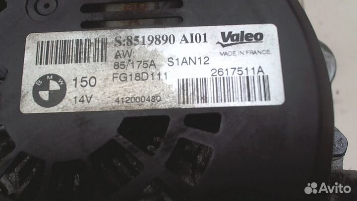 Генератор BMW 3 F30, 2012