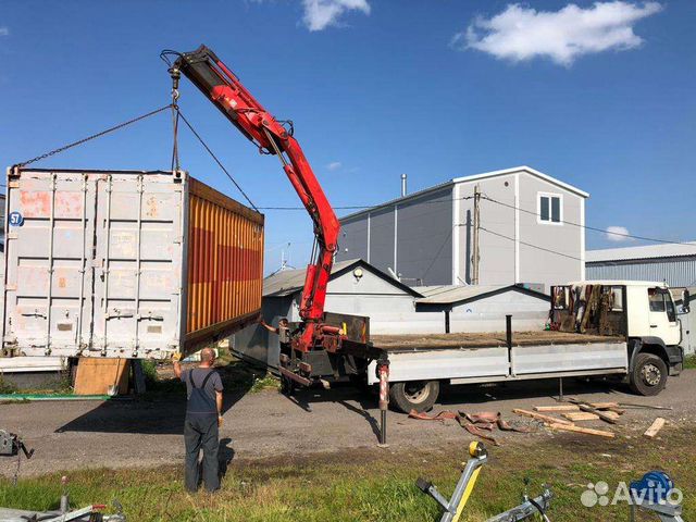 Услуги крана манипулятора в Санкт-Петербурге | Услуги | Авито