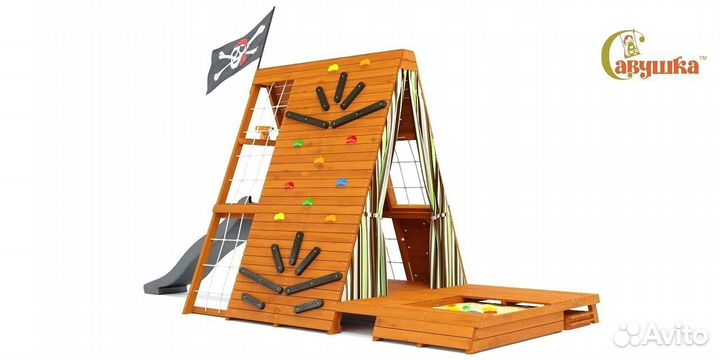 Спортивный комплекс баскетбольное кольцо горка