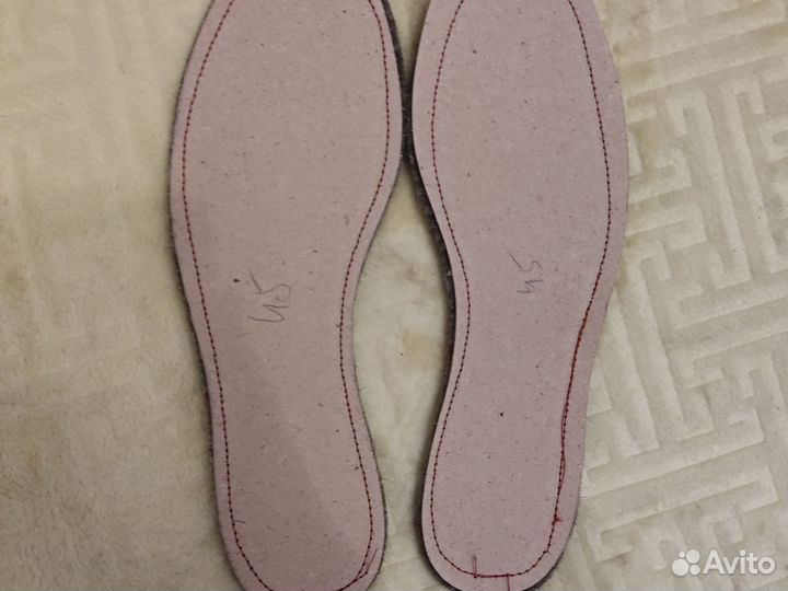 Стельки войлочные