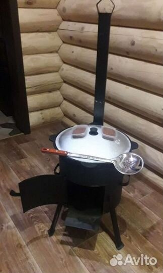 12 литров казан и печь