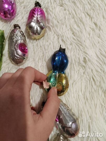 Елочные игрушки СССР одним лотом