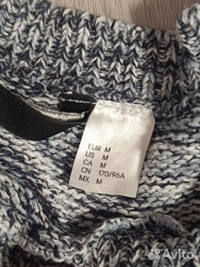 Женский свитер синий H&M