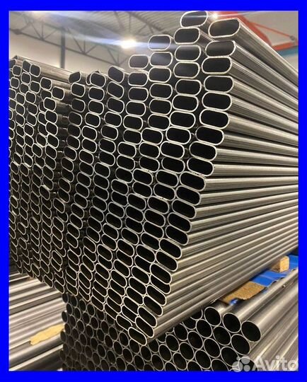 Труба плоскоовальная