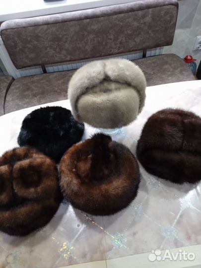 Шапки норковые