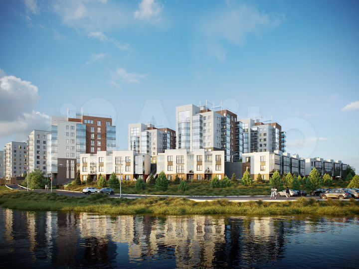 1-к. квартира, 49,9 м², 1/3 эт.