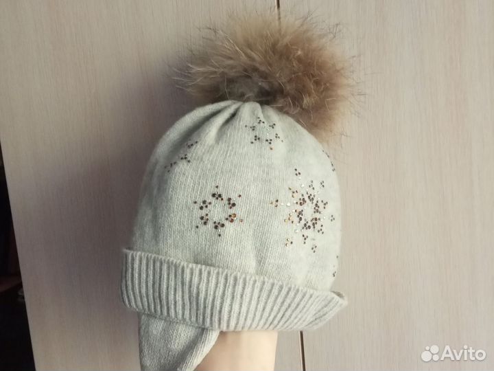 Шапки на девочку 5-6 лет