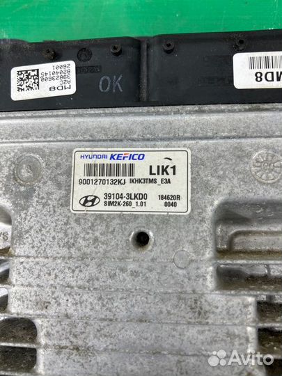 Блок управления двигателем Genesis G70 1 G6DP