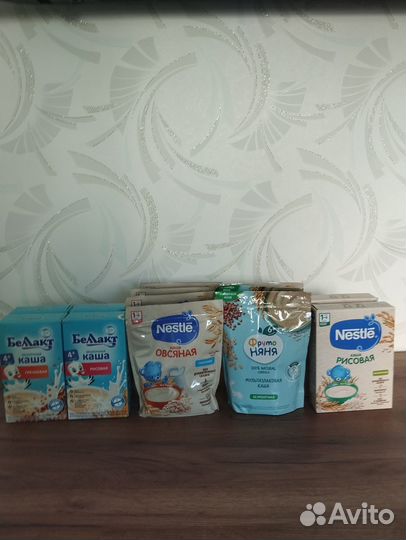 Детская молочная каша Nestle