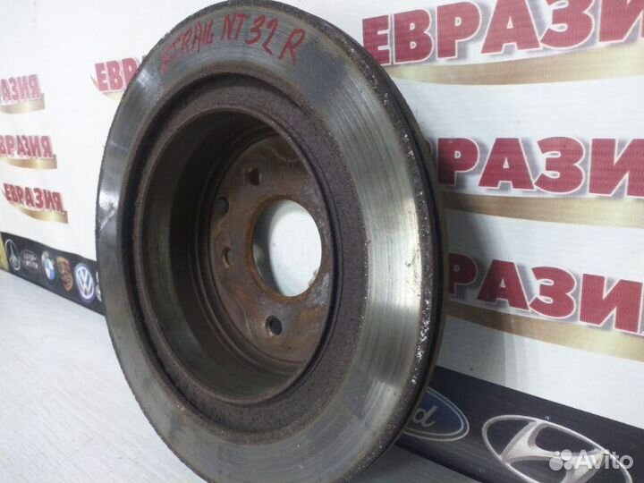 Диск тормозной задний Nissan X-Trail NT32 MR20DD