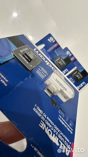 Карта памяти 16gb micro sd goodram + USB адаптер