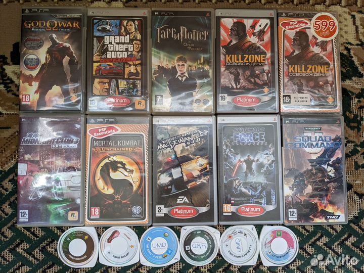 PSP / PS Vita / Nintendo Switch игры