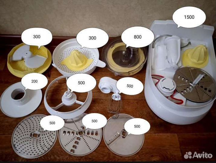 Насадки для кухонного комбайна bosch