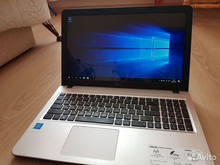 Ноутбук asus x540s